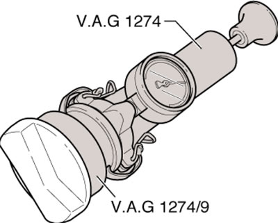 4.19. Проверка крышки расширительного бачка