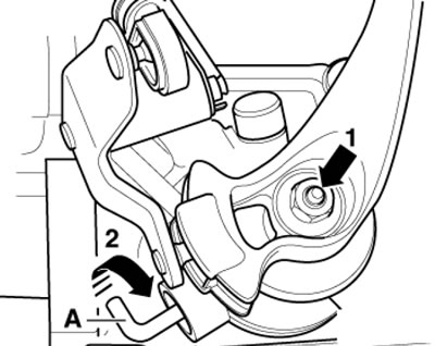 4.34. Фиксация вала переключения передач