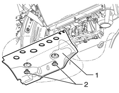 15.1. Снятие щитка блока климатической системы