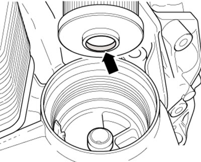 21.7. Уплотнение фильтра DSG