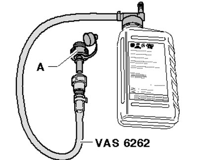 21.12. Переходник (А) заправочного приспособления