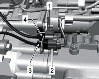 5.17. Разъёмы над трансмиссией