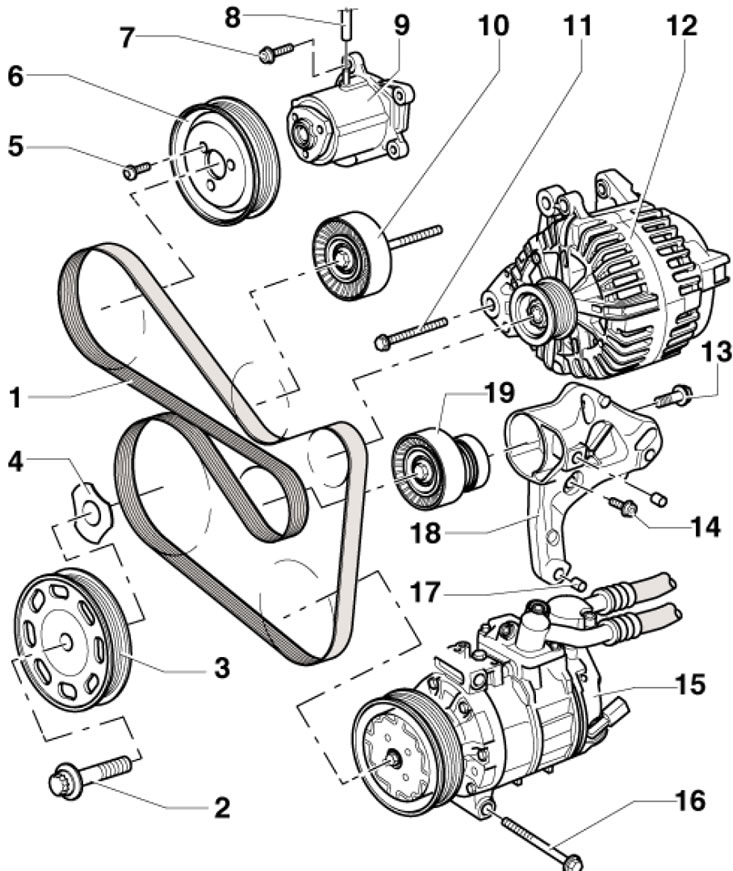 6.1. Детали установки вспомогательных агрегатов…