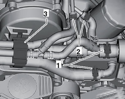 7.3. Крепёж шлангов ОЖ
