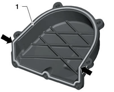 7.6. Схема нанесения герметика