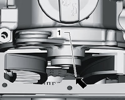 9.15. Фиксация цепи ГРМ