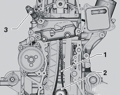 11.11. Фиксация цепи ГРМ от падения