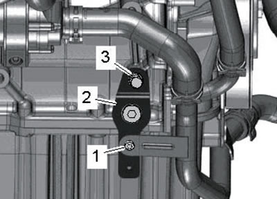 17.6. Болты крепления кронштейна