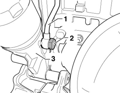 17.20. Полый болт масляной линии