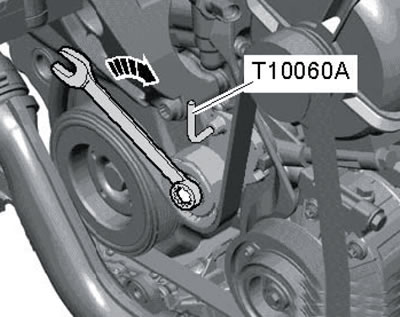 24.4. Ослабление натяжения ремня