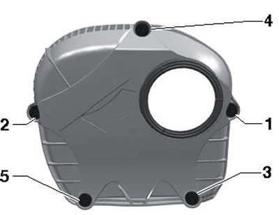 27.3. Болты крепления верхней крышки цепи ГРМ