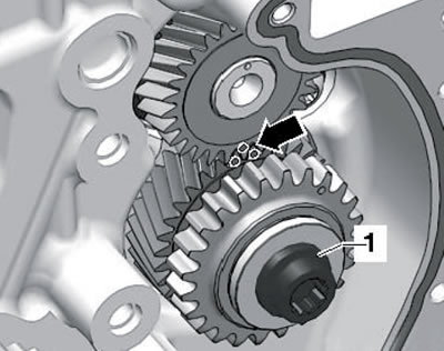 29.4. Установочное положение промежуточного вала