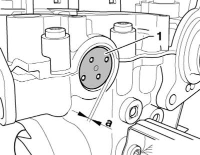 31.15. Установка крышки на торце головки цилиндров