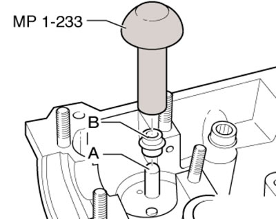 31.29. Установка маслоотражательного колпачка