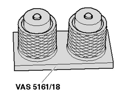 31.32. Установочное приспособление VAS5161/18