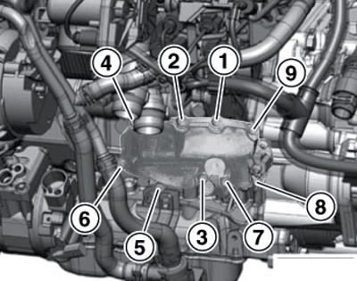 32.3. Болты крепления грубого фильтра