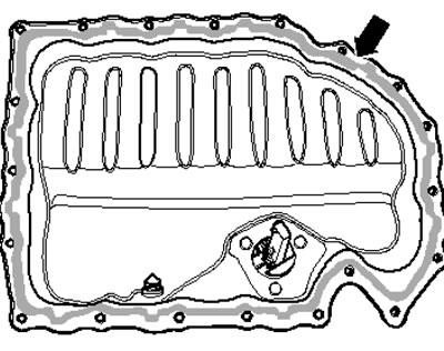 32.10. Схема нанесения герметика