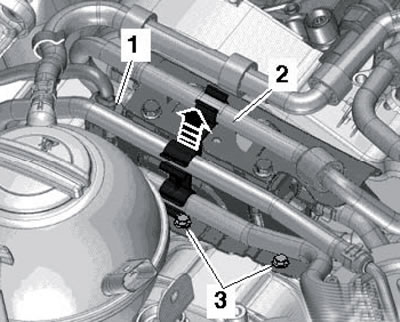 34.21. Кронштейн топливных линий и разъём…