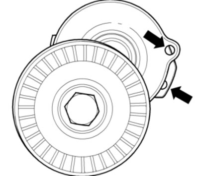 35.4. Фиксация натяжителя