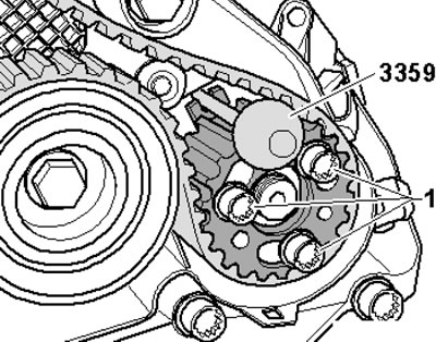 36.23. Фиксация ступицы ТНВД