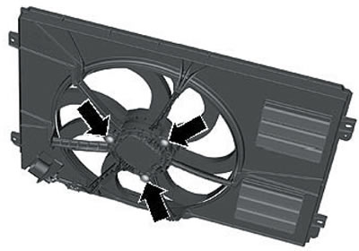 3.4. Крепёж вентилятора на кожухе