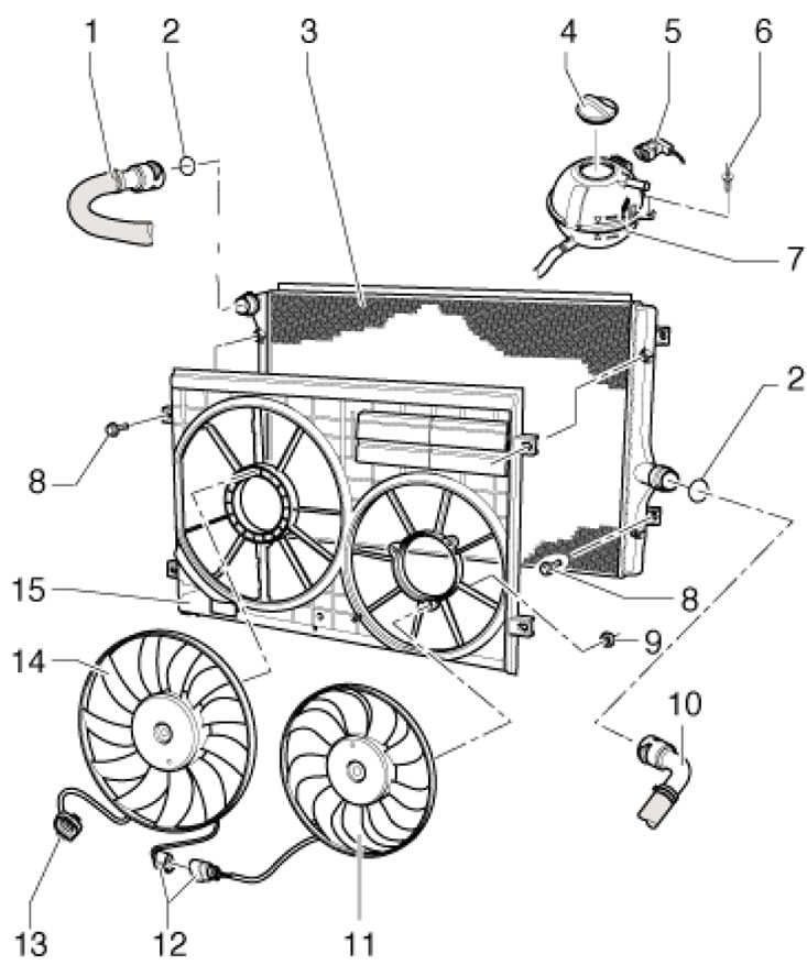 3.26. Детали установки радиатора и его…