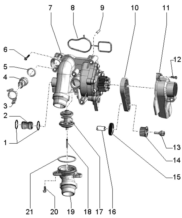 4.11. Подробности за монтажа на помпата за…