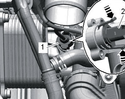 4.24. Демонтиране на ECT сензора