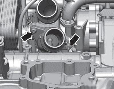 6.13. Крепёж корпуса термостата.