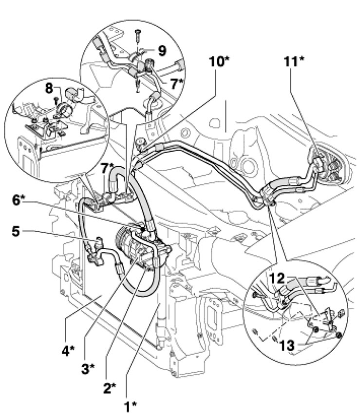 8.2. Расположение деталей холодильной установки в…
