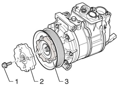 8.4. Детали привода компрессора.