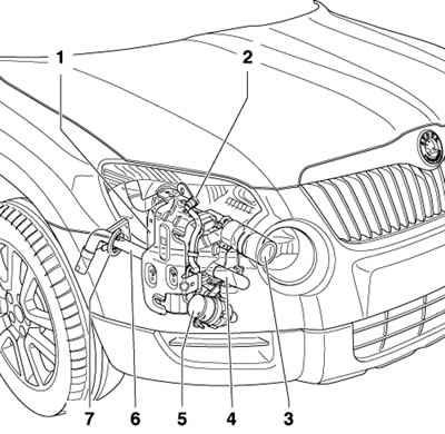 16.1а. Расположение основных деталей…