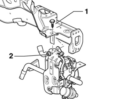 16.10. Крепёж дополнительного отопителя (8 Нм)