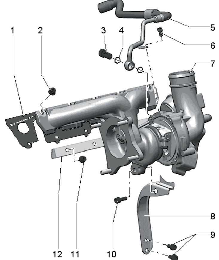 5.21с. Крепёж и возвратная трубка ОЖ…