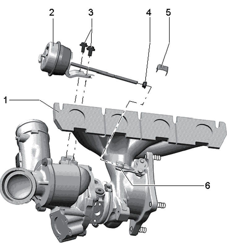 5.21d. Вакуумный блок турбокомпрессора (модели…