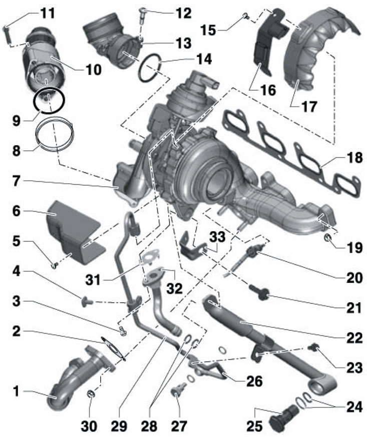 5.78а. Детали установки турбокомпрессора…