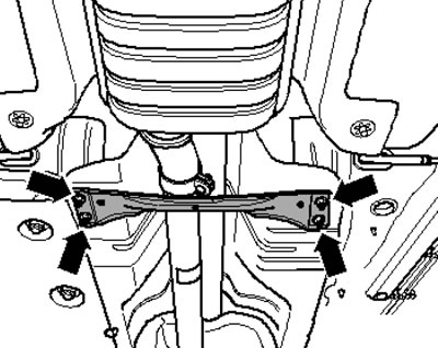 11.8. Задняя поперечина тоннеля