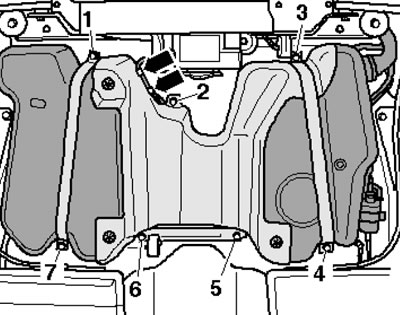 11.9. Крепёж топливного бака до 06.2010 г.