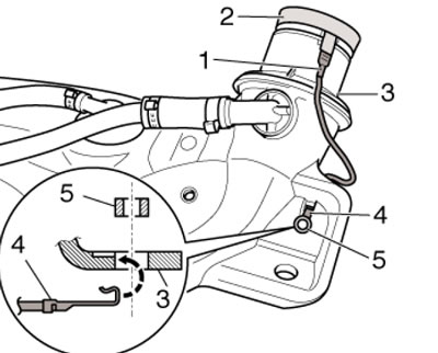 11.10. Соединение массы на баке