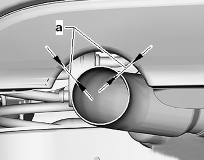 17.4а. Выравнивание заднего глушителя (с 06.2010…