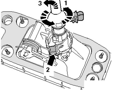 4.45. Снятие рычага