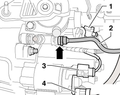 5.9. Линия гидропривода сцепления и соединения…