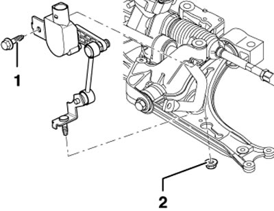 5.19. Датчик «G78» высоты передней подвески