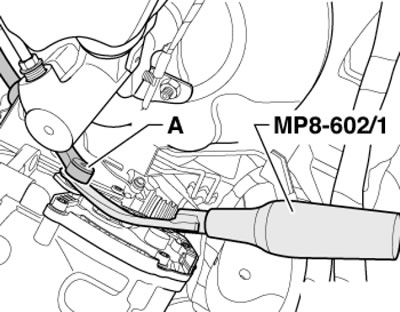 4.4. Отделение троса селектора от механизма…