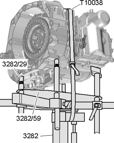4.24. Приспособления для снятия DSG