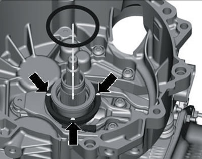 5.30. Фиксация регулировочной шайбы