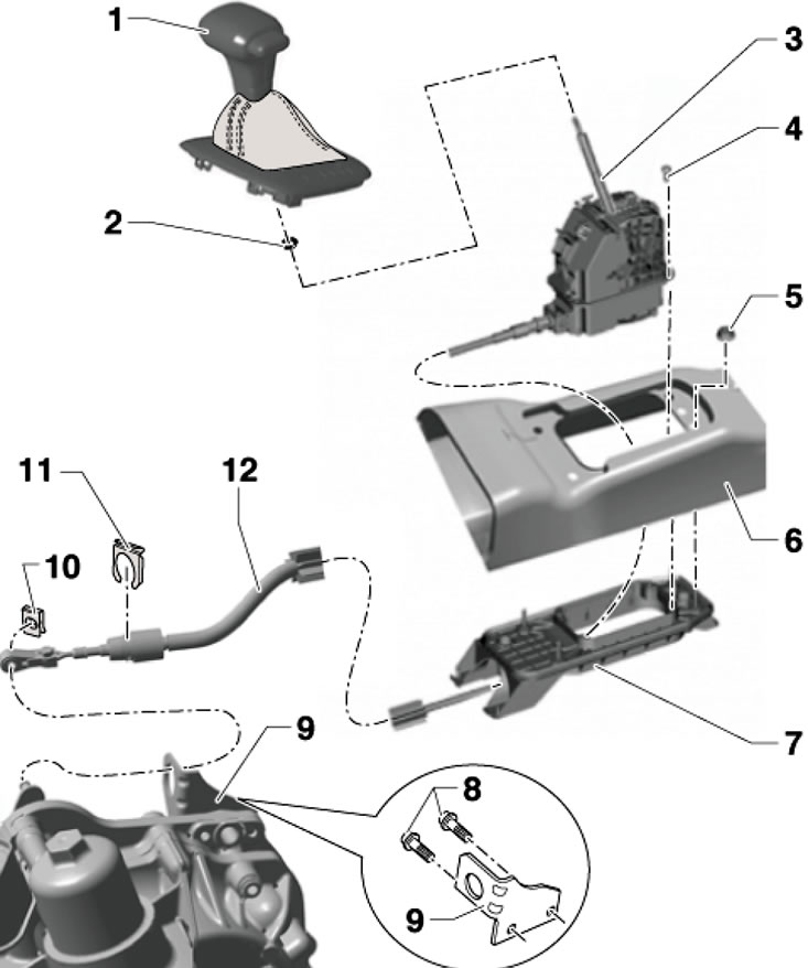 13.1. Детали установки компонентов механизма…