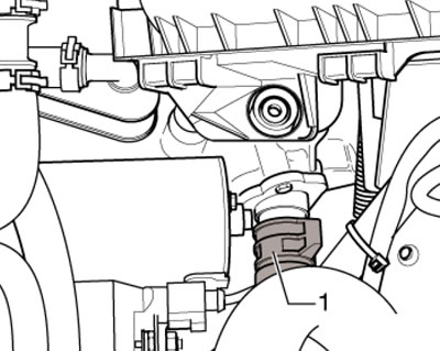 14.6. Фиксатор разъёма блока «Mechatronic»