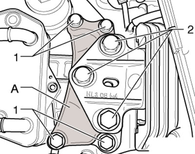 15.28. Крепёж опоры DSG и её консоли