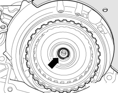 16.19. Стопорное кольцо сцепления
